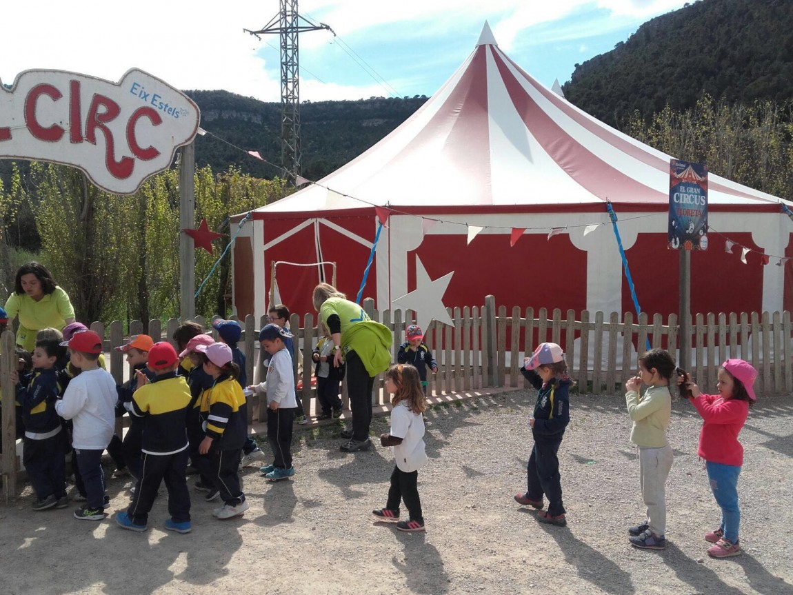 COLONIES INFANTIL PRIMER DIA “EL CIRC”